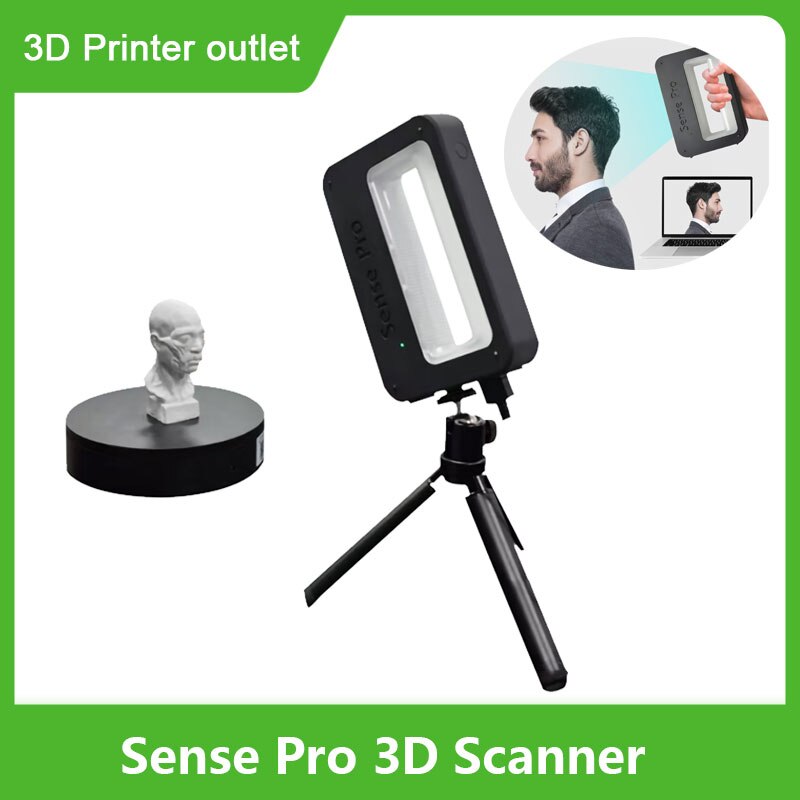 Sense Pro ڵ  3D ĳ ޴ 3D 𵨸 ĳ  Ȯ 0.3mm  OBJ/STL/PLY 